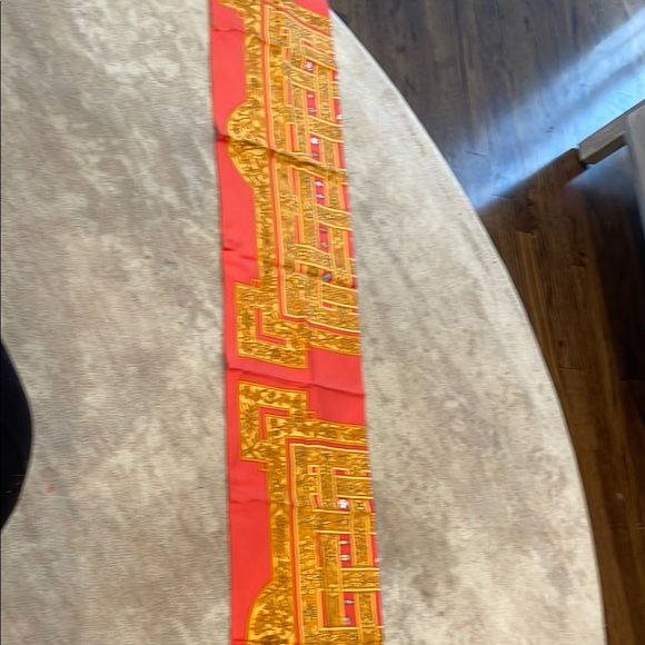 Hermes silk scarf 67 X 11 inches - Picture 1 of 9